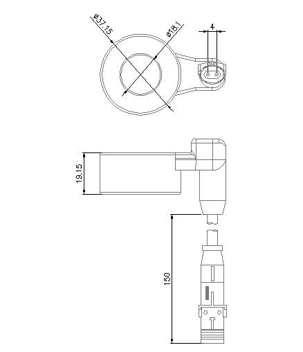 CDC減震器電磁閥線圈_CDC減震器油壓電磁閥線圈